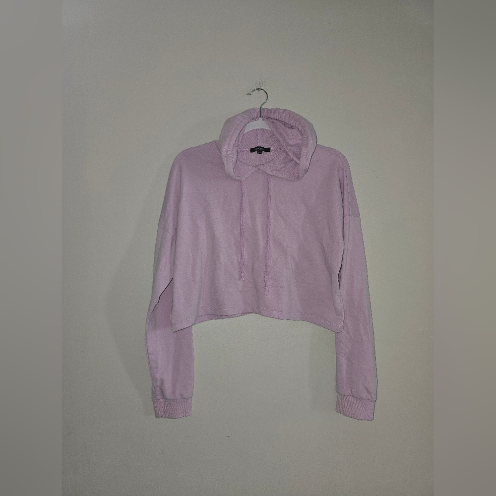 Ambiance ● Purple Crop Hoodie